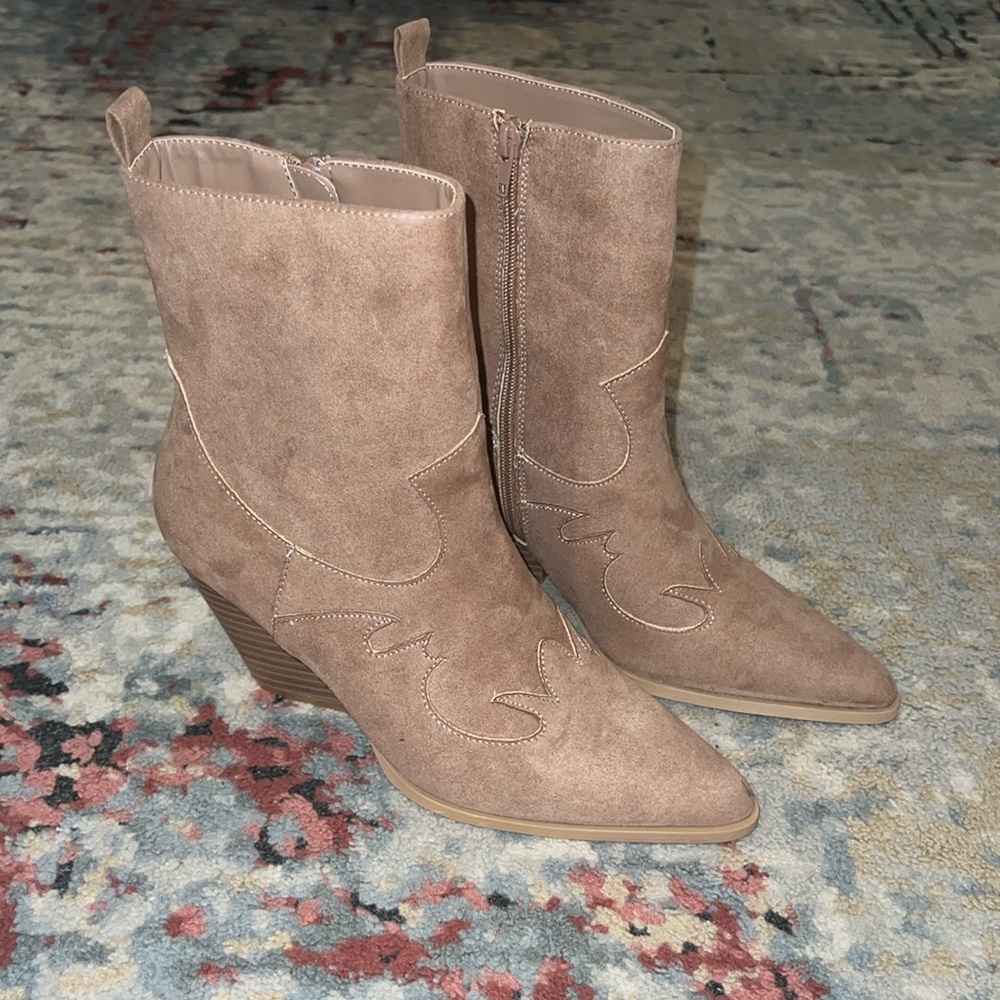 New Suede Boots
